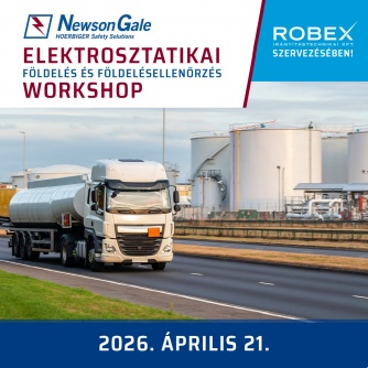 NEWSON GALE elektrosztatikai földelés, földelésellenőrzés workshop áprilisban!